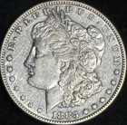 1883-S Morgan Silver Dollar Flashy Luster Better Date Choice Example