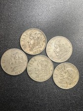 (5 coins) Coin Mexico 1 Peso 178-1981-Lot 1