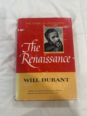 The Renaissance by Will Durant 1953 The Story of Civilization Book
