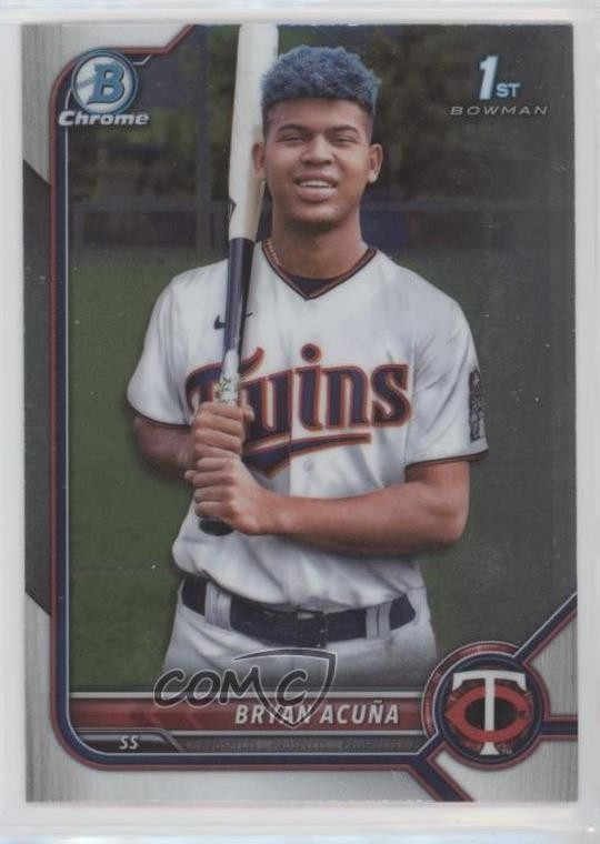 2022 Bowman Chrome Prospects Bryan Acuna Bryan Acuña #BCP-151 12g7
