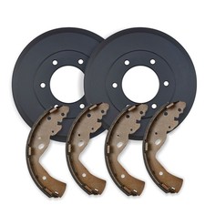 RDA Rear Brake Drums + Shoes For Toyota LiteAce KM36 YM30 YM35 CM35 CM36 8/1986-