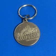 Disney California Adventure Gold Keychain Souvenir