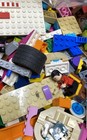 LEGO Mixed Bricks and Minifigures Lot Assorted Colors Pieces 3.6 lbs Loose — photo 2