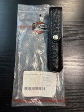 Don Hume C121 BASKET WEAVE Leather Duty Expandable Baton Holder