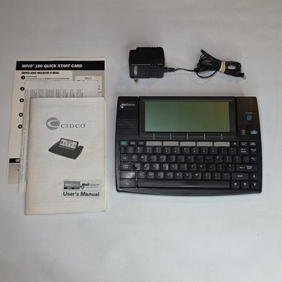 MailStation Mivo 100 CIDCO Portable Personal e-mail Station Computer DET1