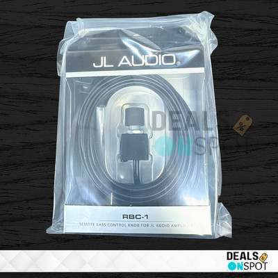 JL Audio RBC-1 Remote Bass Control JD / JX / MX / RD / Slash Series Amplifier