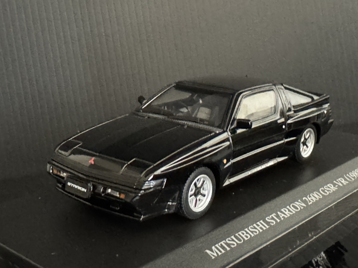 1988 Mitsubishi Starion 2600GSR-VR Black 1/43 With “Adjustable