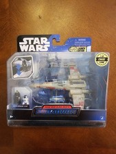 STAR WARS MICRO GALAXY SQUADRON SERIES 1 JEDI SKYWALKER X WING 0018 CHASE NIB