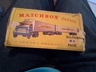 Matchbox Lesney M-9 Inter State Double Freighter BPW Original Box!!