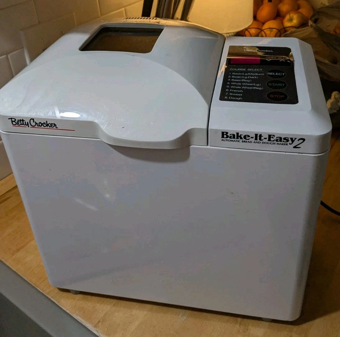 Betty Crocker Bake-It-Easy 2 Automatic Bread and Dough Maker BC-1692 WORKS
Opens in a new window or