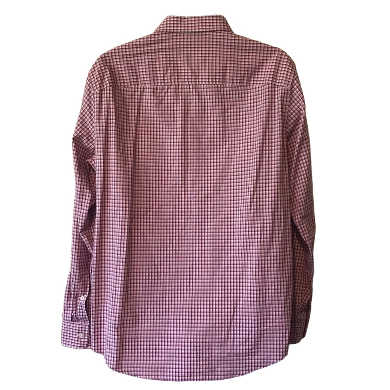MICHAEL Michael Kors Checked Button Down Shirt Sz… - image 2