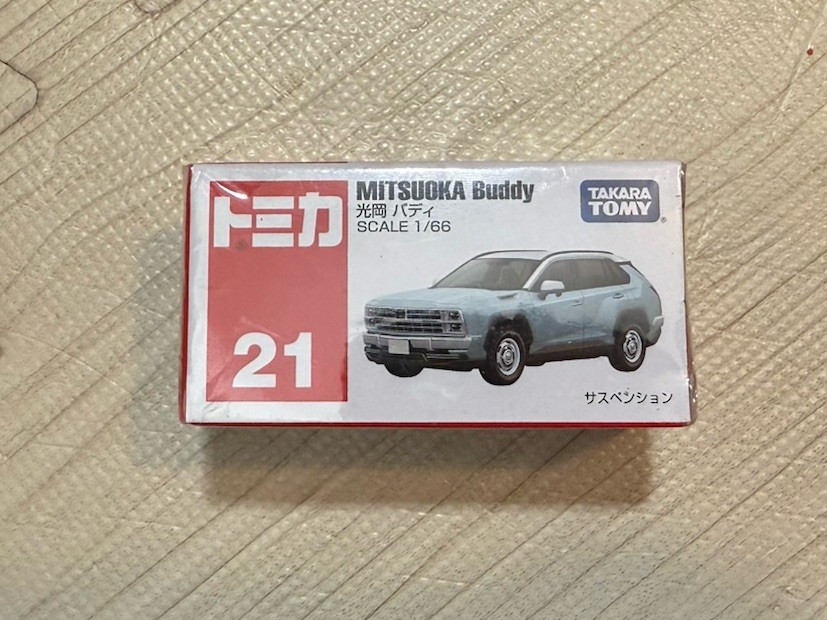 Tomica Takara Tomy No.21 Mitsuoka Buddy 1/66 Scale , New Sealed