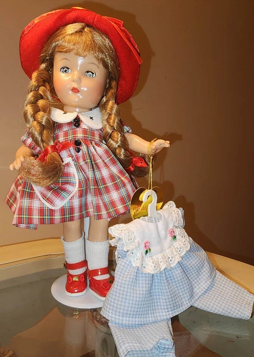 Poupée Vintage Effanbee 1961 - Américaine 46 Cm Avec Taches De Rousseur - USA