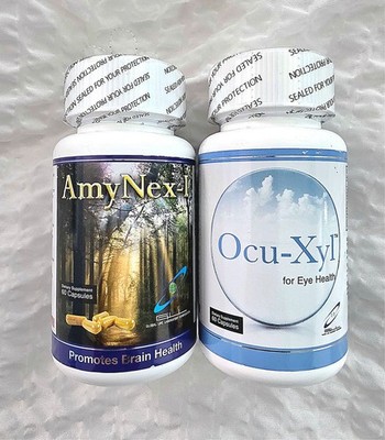 [Bundle] AmyNex-1 & Ocu-Xyl Brain Memory Support Vision Health Neuro Protection
