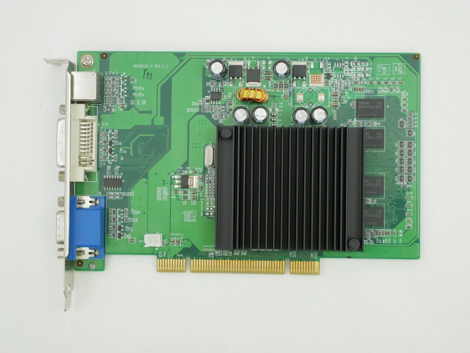 EVGA GeForce 6200 256MB DDR 64-Bit DVI VGA S-Video PCI 256-P1-N400-LR - Image 2 of 4