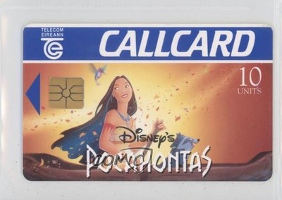 1990s Telecom Eireann Disney Phone Cards Pocahontas 00hi