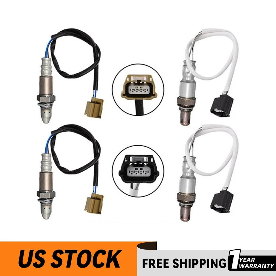 Juego de 4 sensores de oxígeno aguas arriba y aguas abajo aptos para Nissan Pathfinder 3.5 2013-2014 Foto 2 de 4