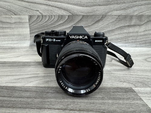 Appareil Photo Argentique Yashica FX-3 Super 2000 - Noir - État Neuf
