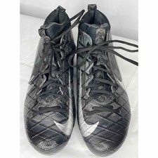 Nike Mens Football Cleats Size 10.5 Black Gra...