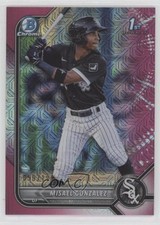 2022 Bowman Mega Box Fuchsia Mojo Refractor 59/199 Misael Gonzalez #BCP-4 0jm6