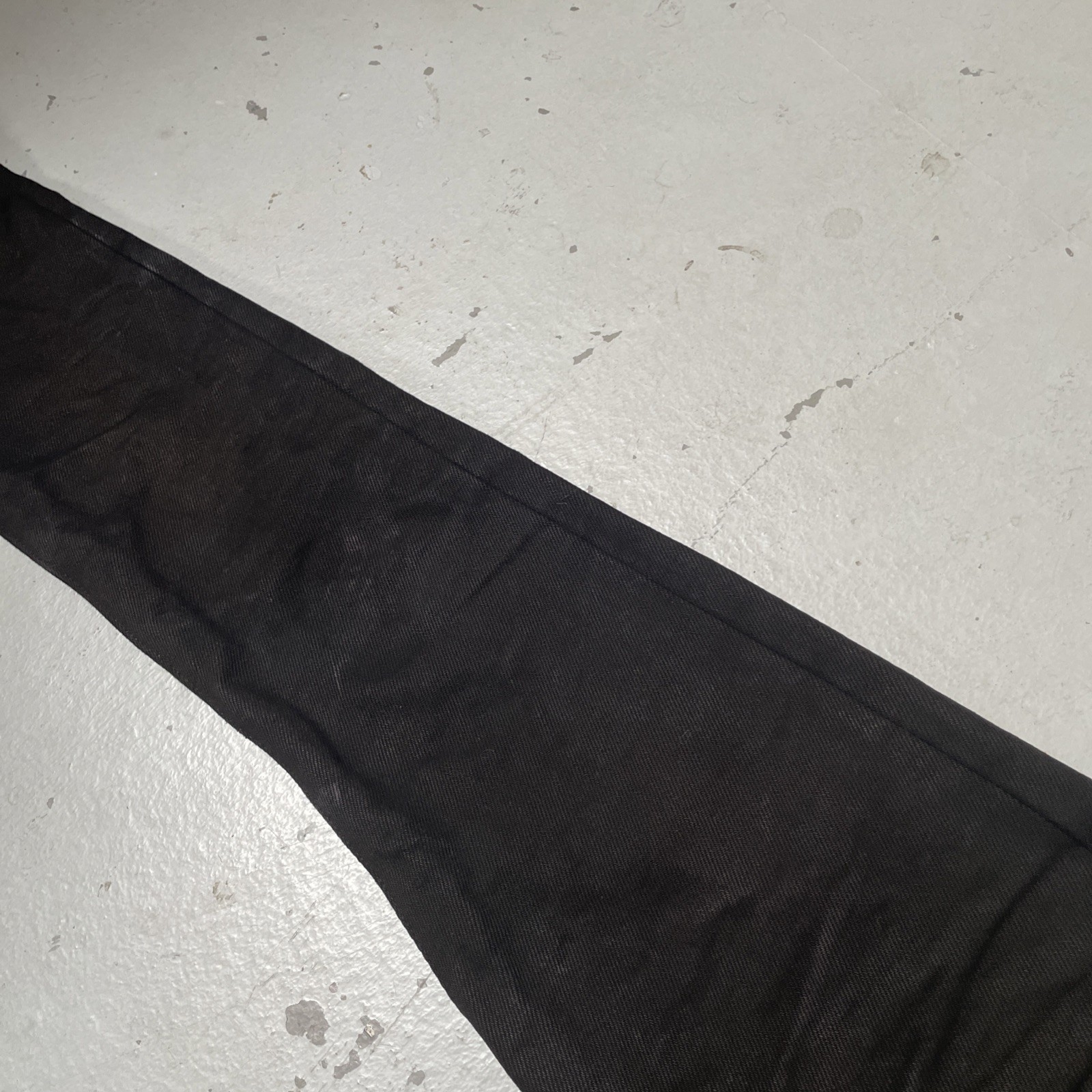 Iron Heart x Self Edge Black Overdyed Selvedge 21oz Denim Jeans Made Japan 30x30