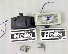 Hella Comet 550 Spot Driving Light With Cover H3 Bulb 55w 12v Universal Fit Hella Comet 550 Spot Driving Light With Cover H3 Bulb 55w 12v Universal Fit