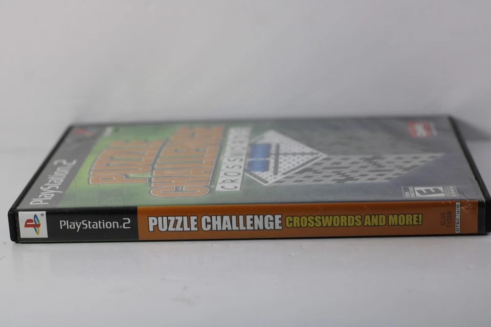 Puzzle Challenge Crosswords and More (Sony Playstation 2, 2006) PS2 CIB - Image 3 of 4