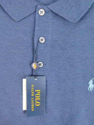 Ralph Lauren Custom Slim Fit Long Sleeve Polo Shirt Top Size Large RRP £129 - Picture 2 of 8