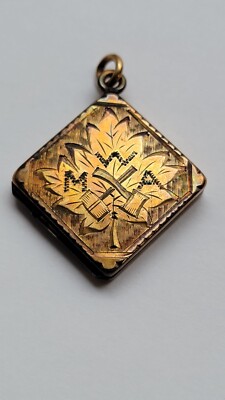 Antique SKM Locket/Pendant-Modern Woodsman Of America