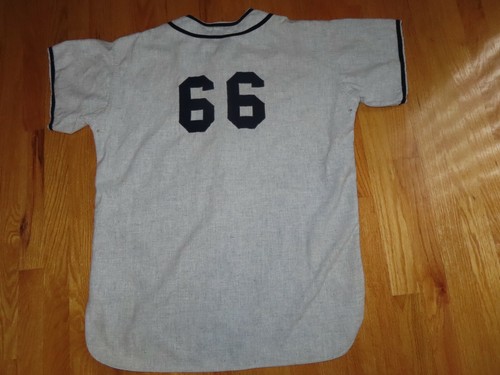 Vintage Rawlings Label - ANDOVER HIGH SCHOOL No. Baseball Trikot 66 Wolle Größe 44 - Bild 9 von 12