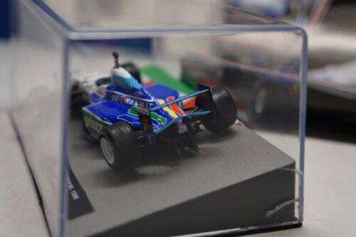 COLLEZIONE PANINI F1 - 1996 benetton b196 - JEAN ALESI - modellino scala 1/43 #128 - Foto 5 di 9