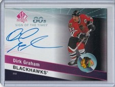 2019-20 SP Authentic Sign of the Times 1980s Dirk Graham AUTO - BLACKHAWKS (B)