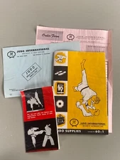 Vintage Judo International Supplies Catalog Martial Arts 1962 Ephemera