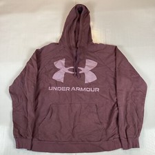Under Armour Womens Hoodie Sweatshirt Sz M Medium Long Sleeve Pullover Soft