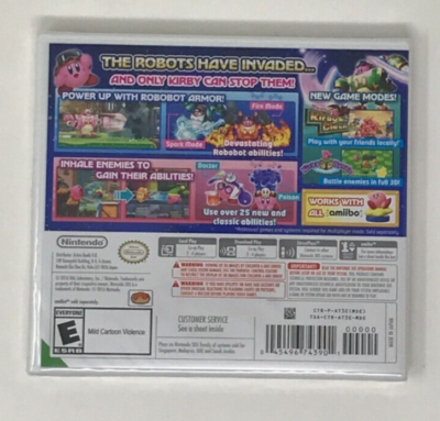 Kirby Planet Robobot Nintendo 3DS Brand New & Factory Sealed! | eBay