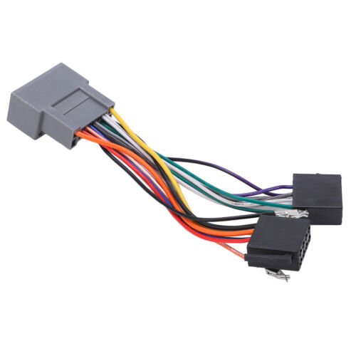 Arnés de cableado ISO conector resistente al desgaste radio estéreo conector adaptador - Imagen 1 de 12