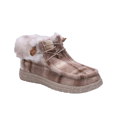 Lamo Cassidy Women's Shoes Chestnut Plaid - 7 Medium