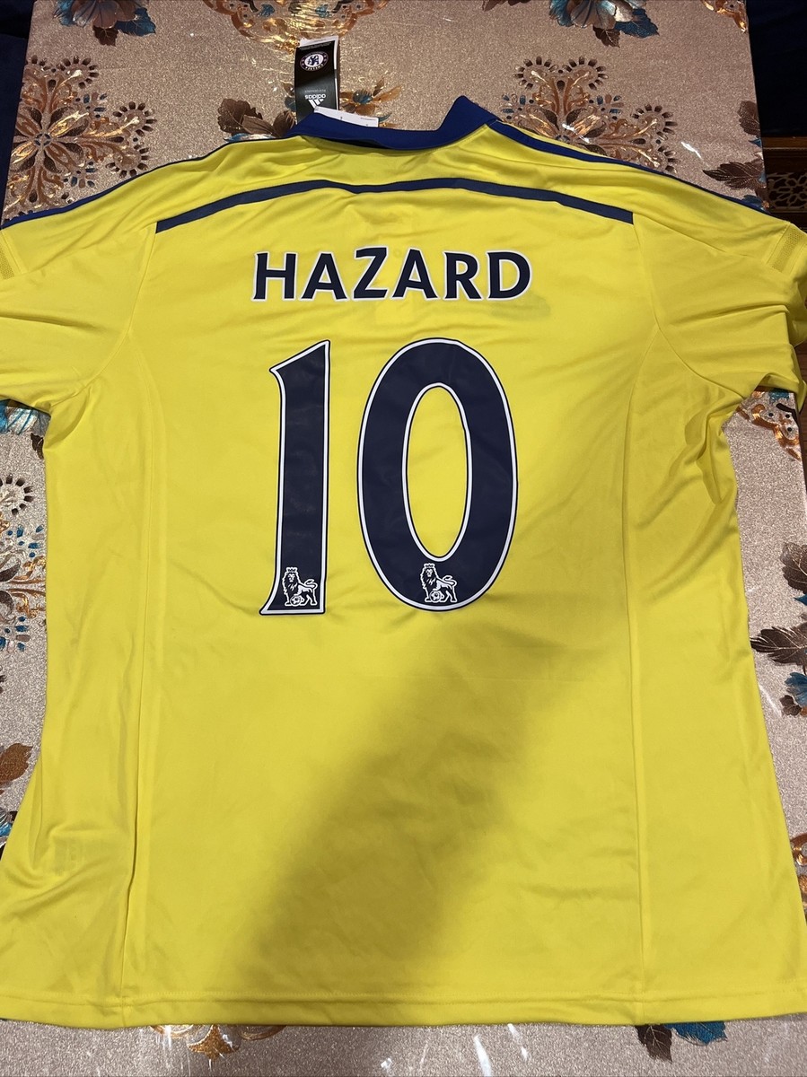 New Adidas EDEN HAZARD FC 2014/15 Away Jersey (M37745) Mens Size