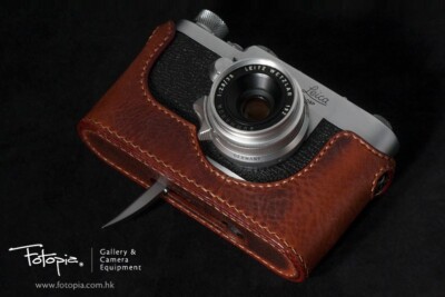Arte Di Mano Half Case for Leica Screw Mount Camera with Leicavit - Rally Volpe