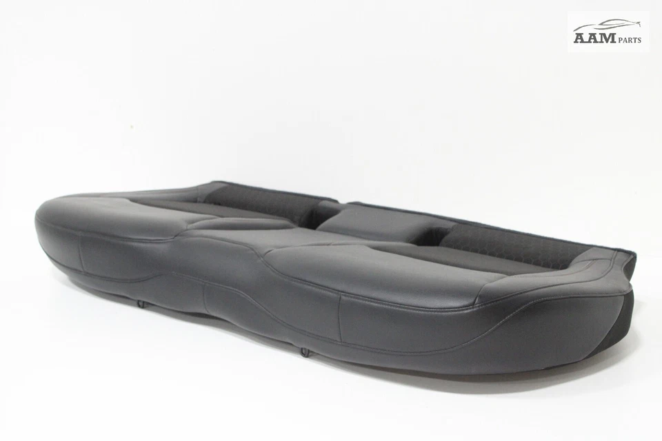 Jeep Compass 2017-2018 segunda fila asiento inferior inferior cuero negro OEM Foto 4 de 4