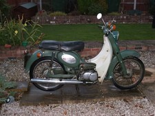 1966 Suzuki U50 Bike Motorcycle A4 Retro Metal Sign Aluminium
