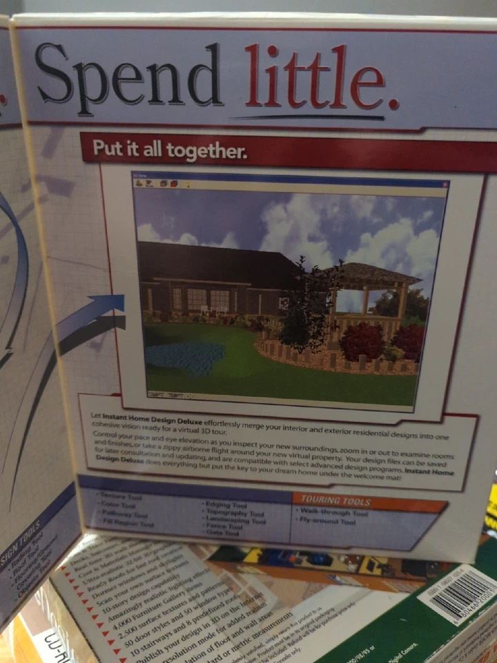 Punch! Software Instant Home Design Deluxe Version, Windows 95 + - Image 3 of 4