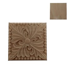 European Handcrafted Floral Wood Carving- Door Walls Furniture & Home Decoration