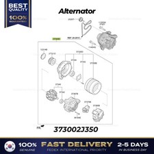 ⭐Genuine⭐ Alternator 373002J350 for Hyundai Sonata DN8 Kia Sportage K5