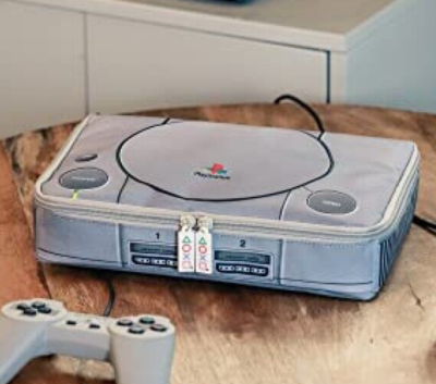 The first PlayStation Full Scale Multi Pouch Black ver. Book PS1