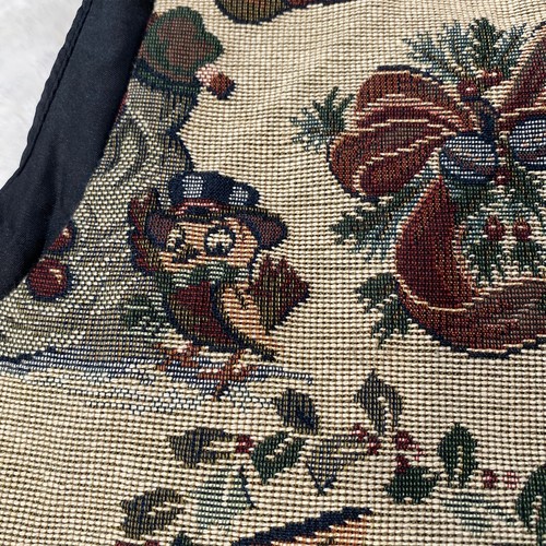 Vintage Gitano Holiday Tapestry Women's One Size Fits Most Button Up Vest - Picture 5 of 9