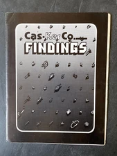 Vintage 1982 Cas-Ker Co Findings Jewelry Jewelers Watch Repair Catalog Parts