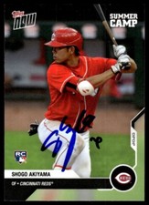 2020 Topps Now Opening Day - Summer Camp Shogo Akiyama RC Auto Reds #OD-516