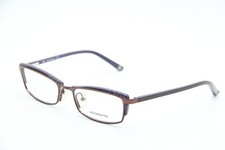 NEW LIZ CLAIBORNE L395 PURPLE DARK BROWN AUTHENTIC EYEGLASSES 51-17