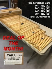 Tara Stretcher Bars: Deal Of The Month 120 Pieces